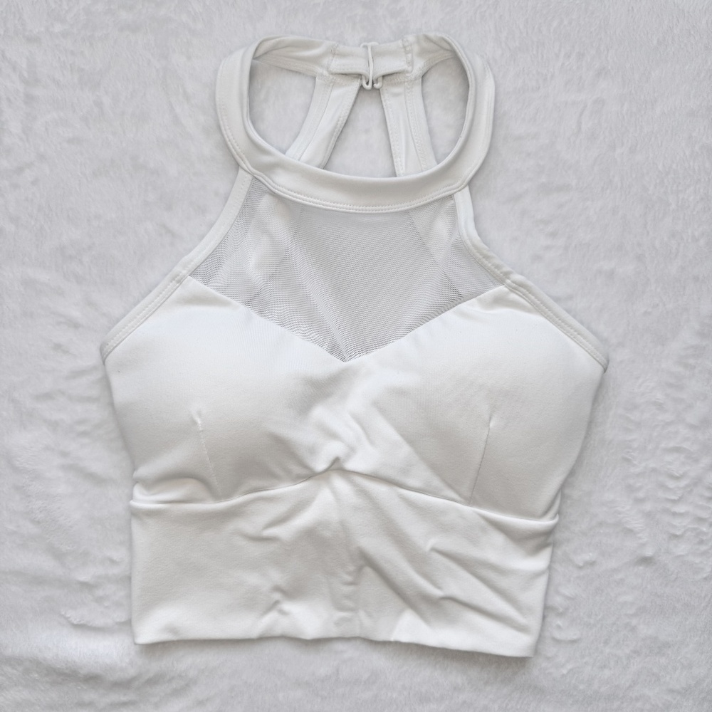 Astoria Activewear Live Luxe Mesh Crop Sports Bra *Size Small*